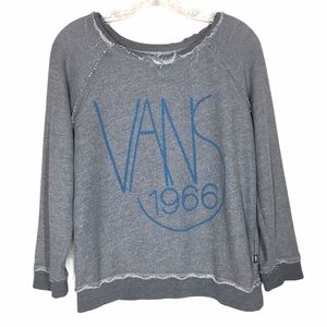 Vans | 1966 Cropped Terrycloth Raw Edge Sweatshirt